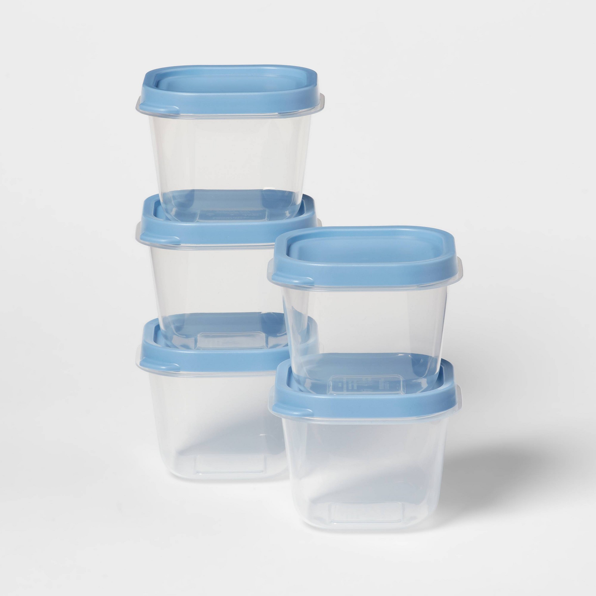Set Food Storage - 10pcs Set Wadah Penyimpanan Makanan Plastik