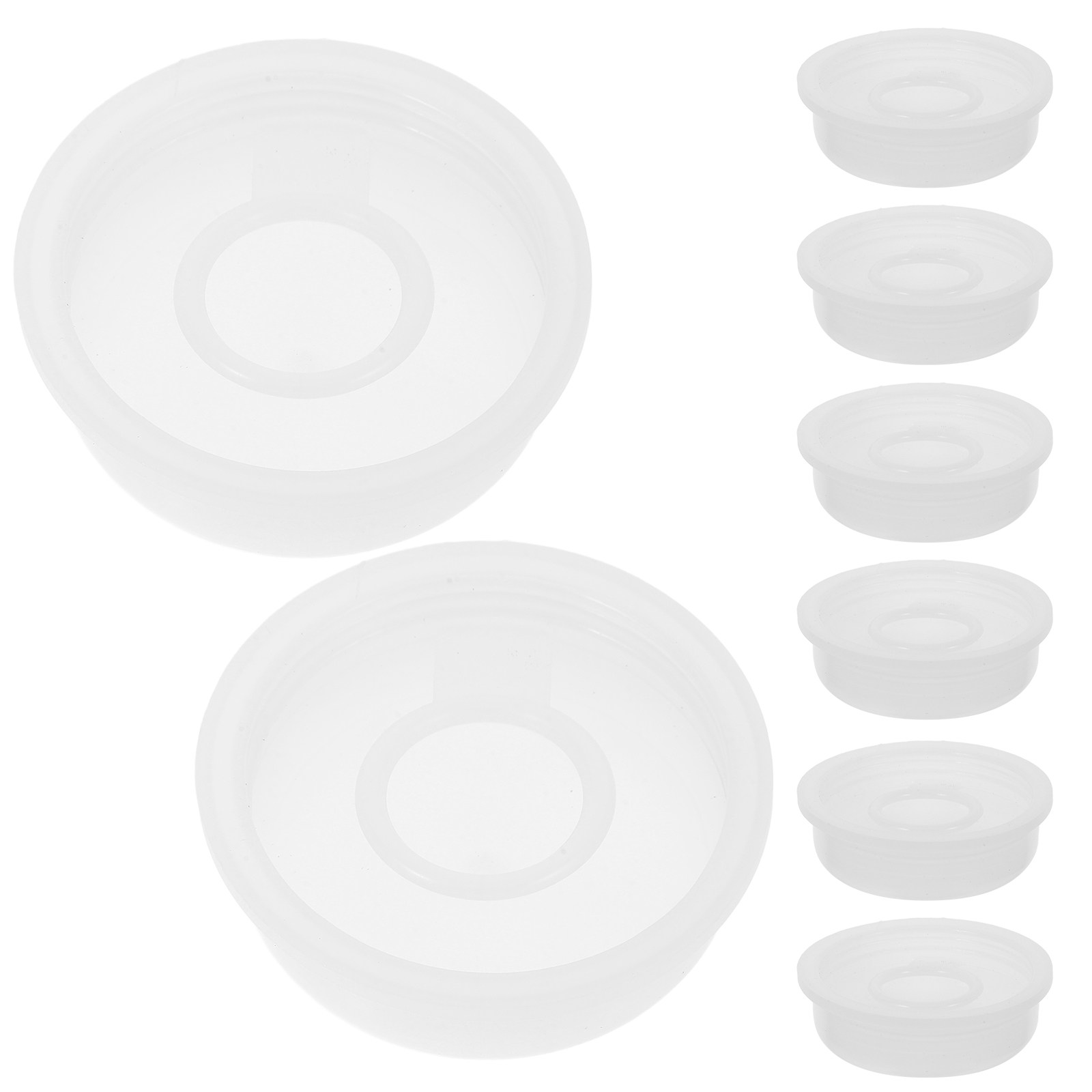 Food Storage Lid - 10 Buah Tutup Ember Kimia Plastik,