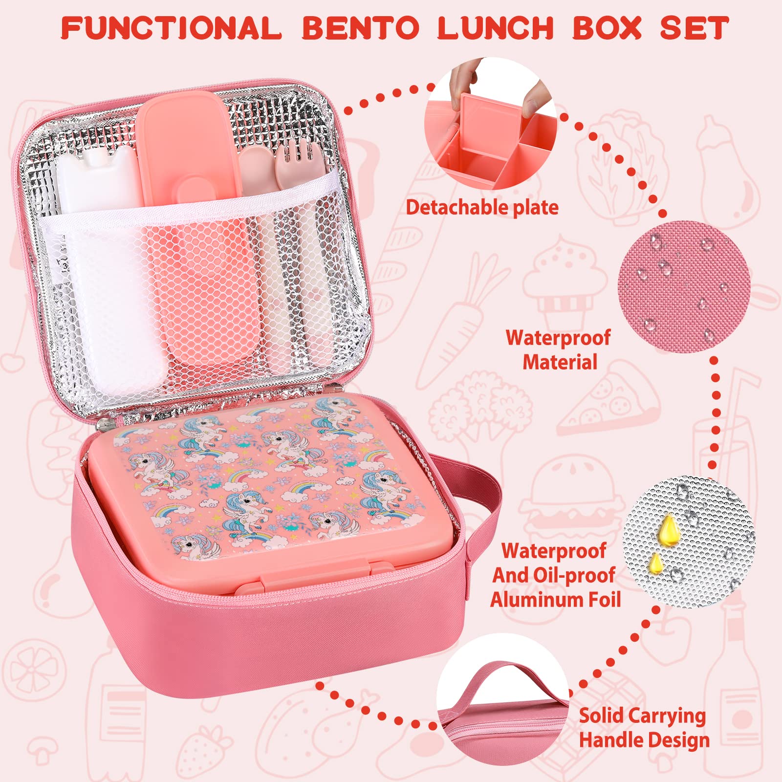 Bento kotak makan siang untuk  - Food Storage Vacuum Bags ulasan dan harga