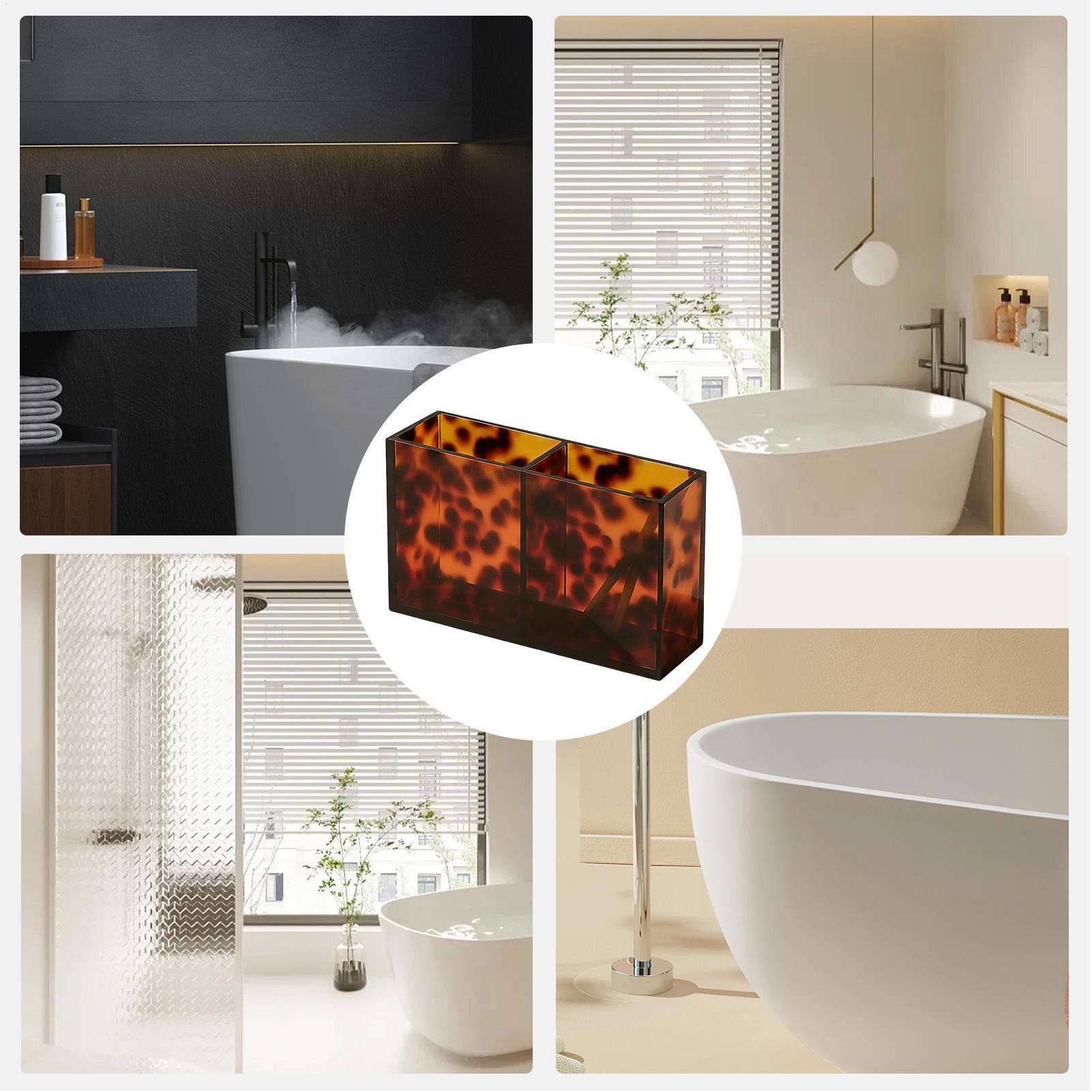 Nampan Meja Kamar Mandi Motif  - Food Storage Home ulasan dan harga