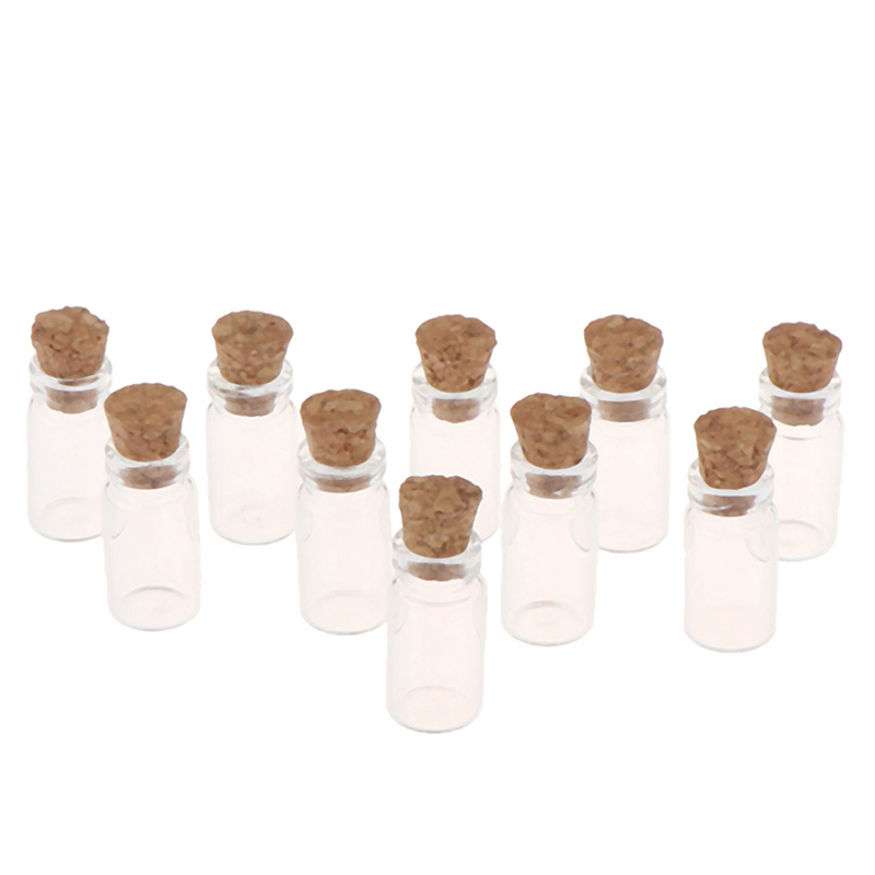 10 Buah 1:12 Model Toples Kaca - Food Storage Lid ulasan dan harga