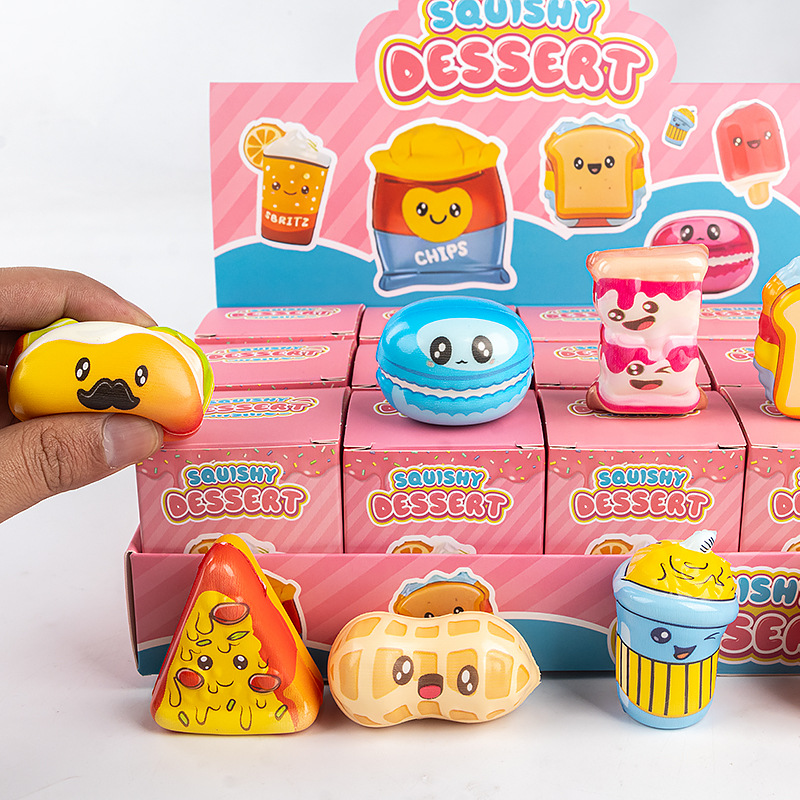 12pcs Set Mainan Fidget Squeez - Set Food Storage ulasan dan harga