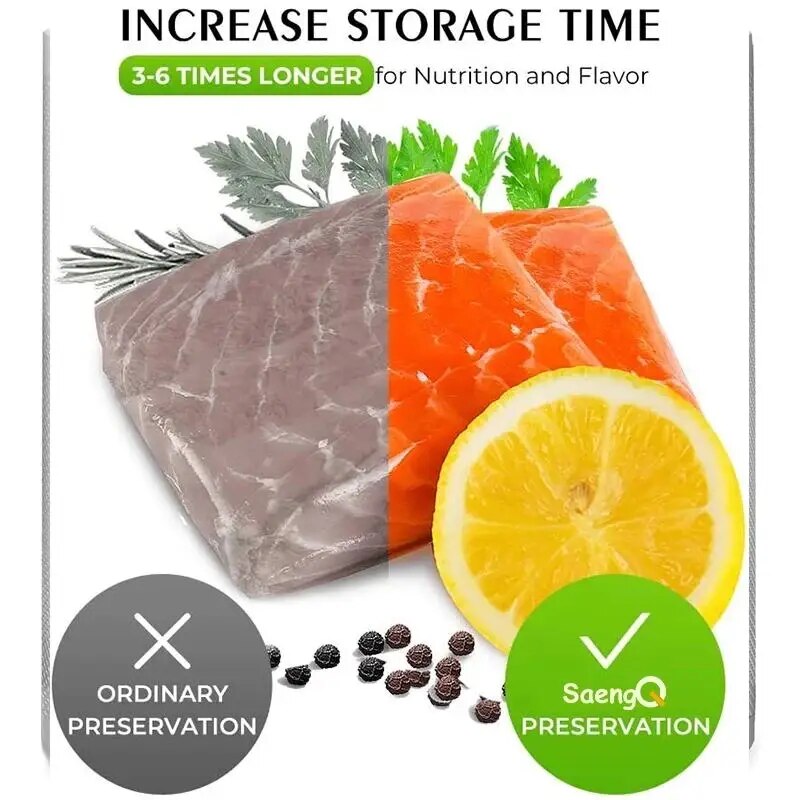 SaengQ tas vakum, untuk makana - Food Storage Vacuum Bags ulasan dan harga