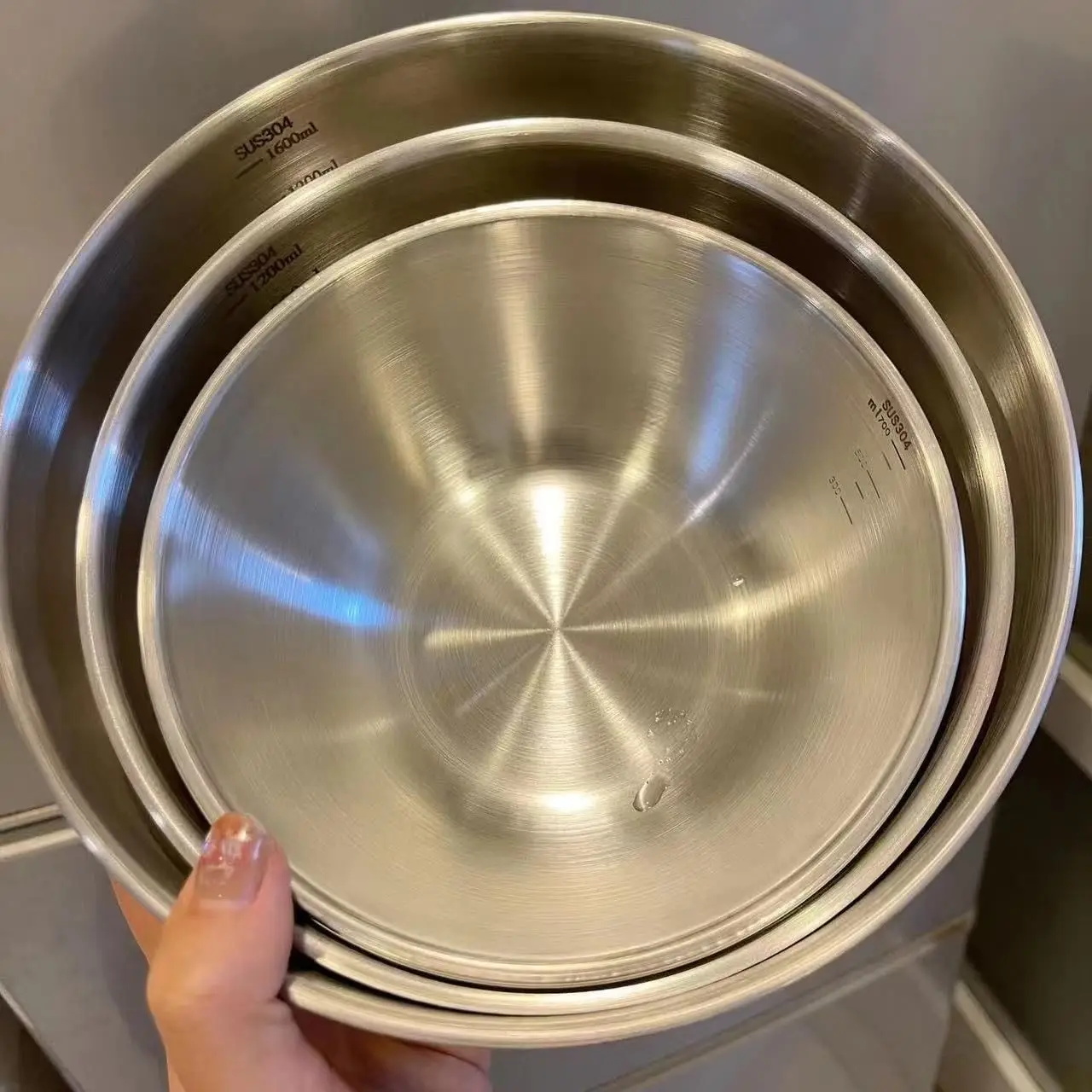 1-3 Set Mangkuk Stainless Stee - Food Storage Home ulasan dan harga