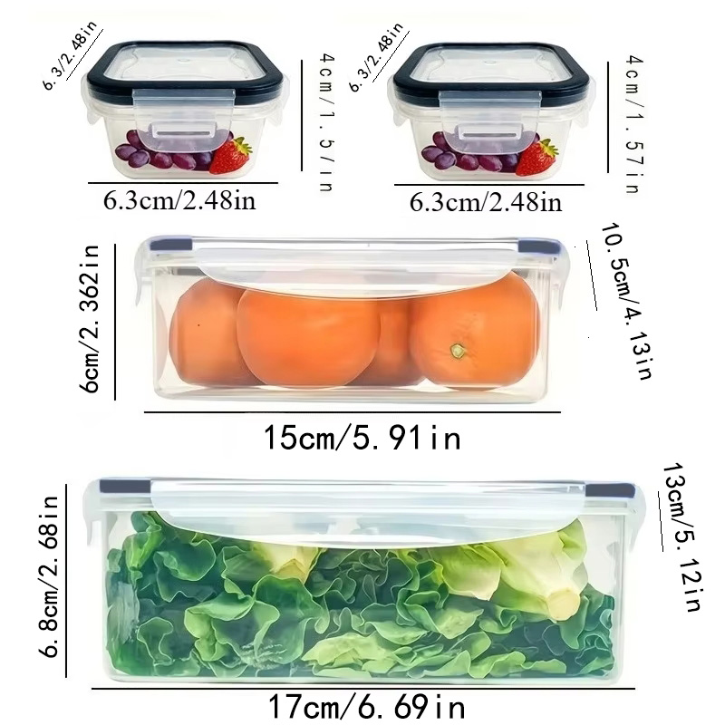 Set 8 Buah Termasuk 4 Wadah da - Set Food Storage ulasan dan harga