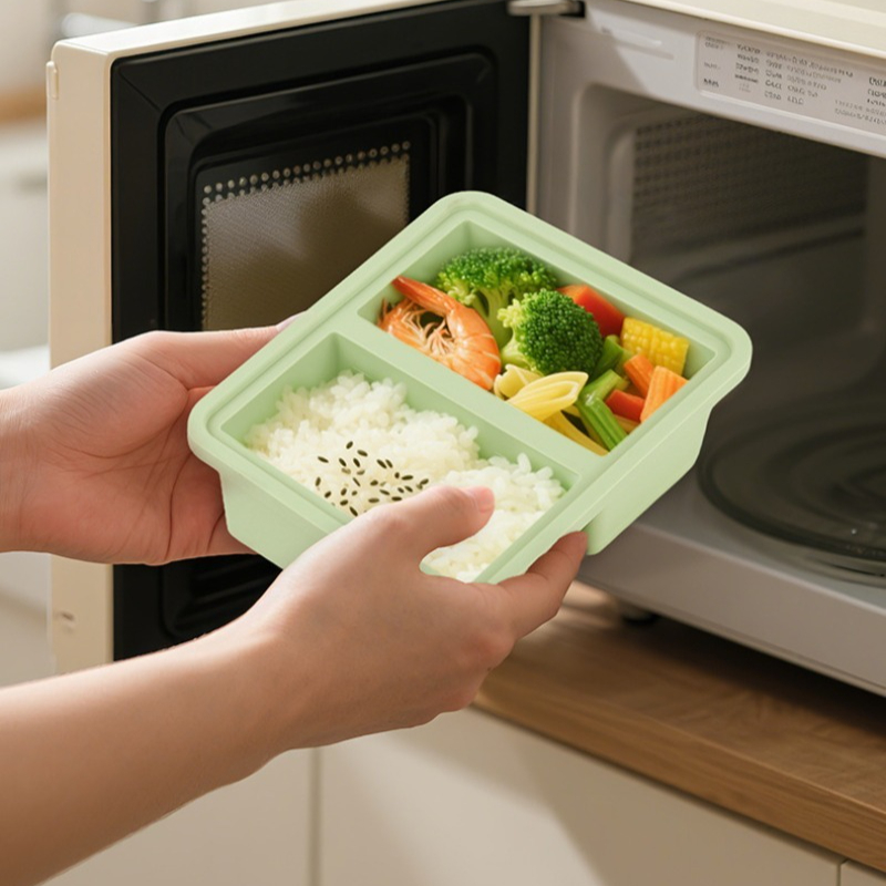Kotak Makan Siang Kompartemen  - Food Storage Freezer Containers ulasan dan harga