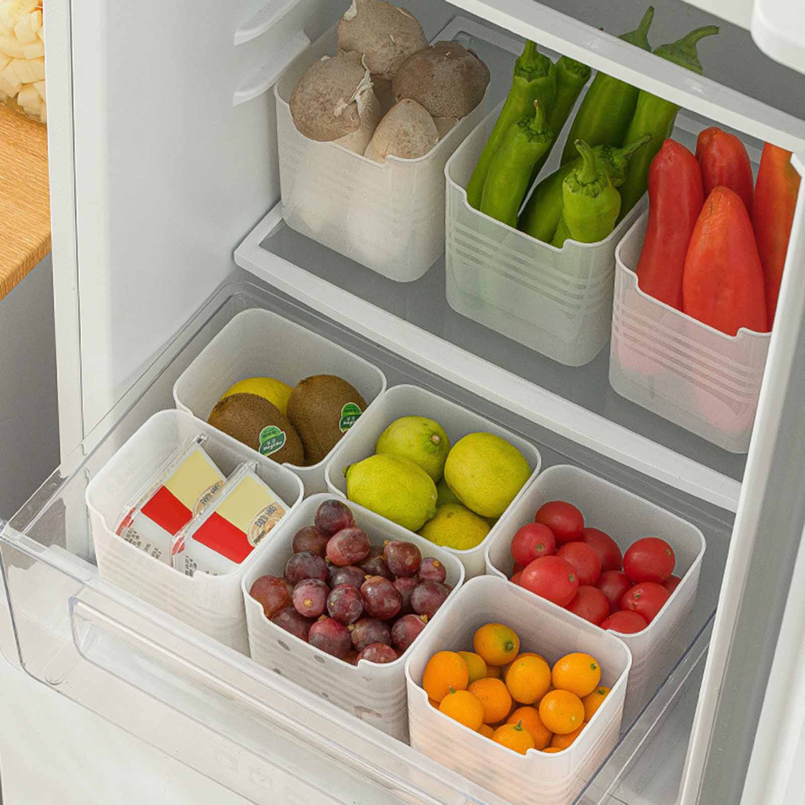 3 Buah Keranjang Penyimpanan D - Food Storage Freezer Containers ulasan dan harga