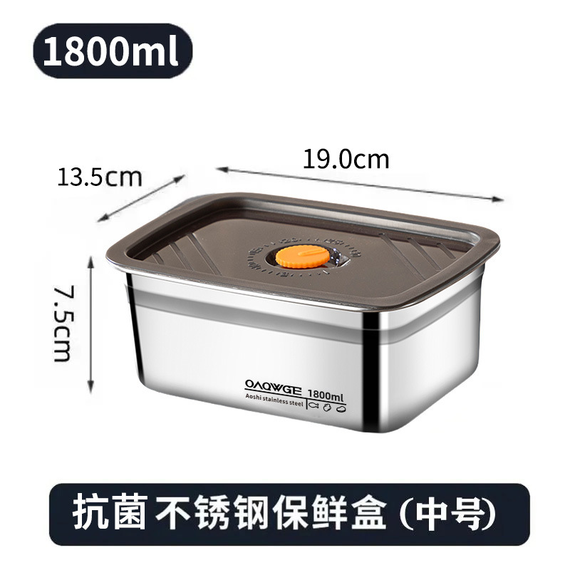 1/4PCS Kotak Makan Stainless S - Food Storage Freezer Containers ulasan dan harga
