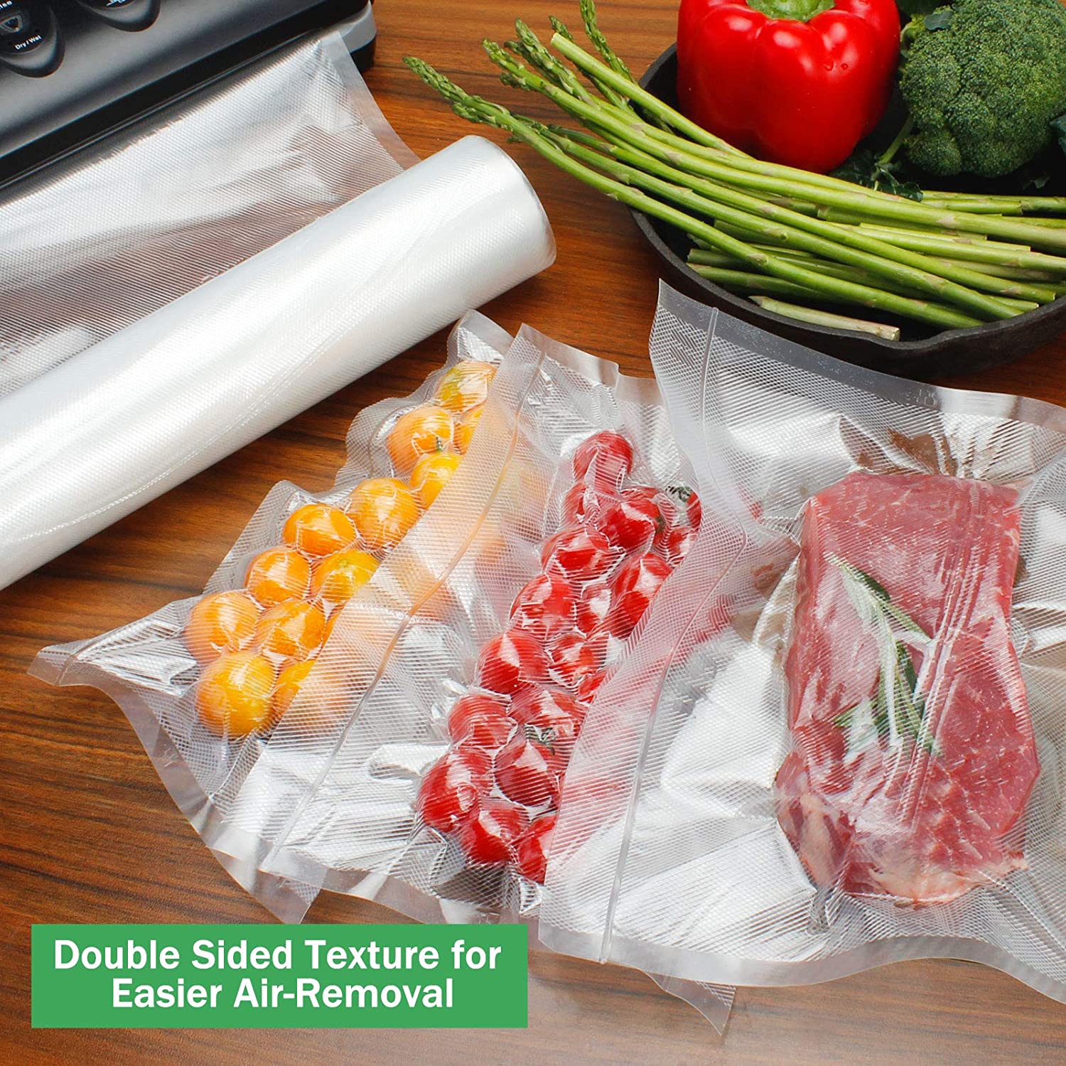 Tas vakum untuk tas penyimpana - Food Storage Vacuum Bags ulasan dan harga