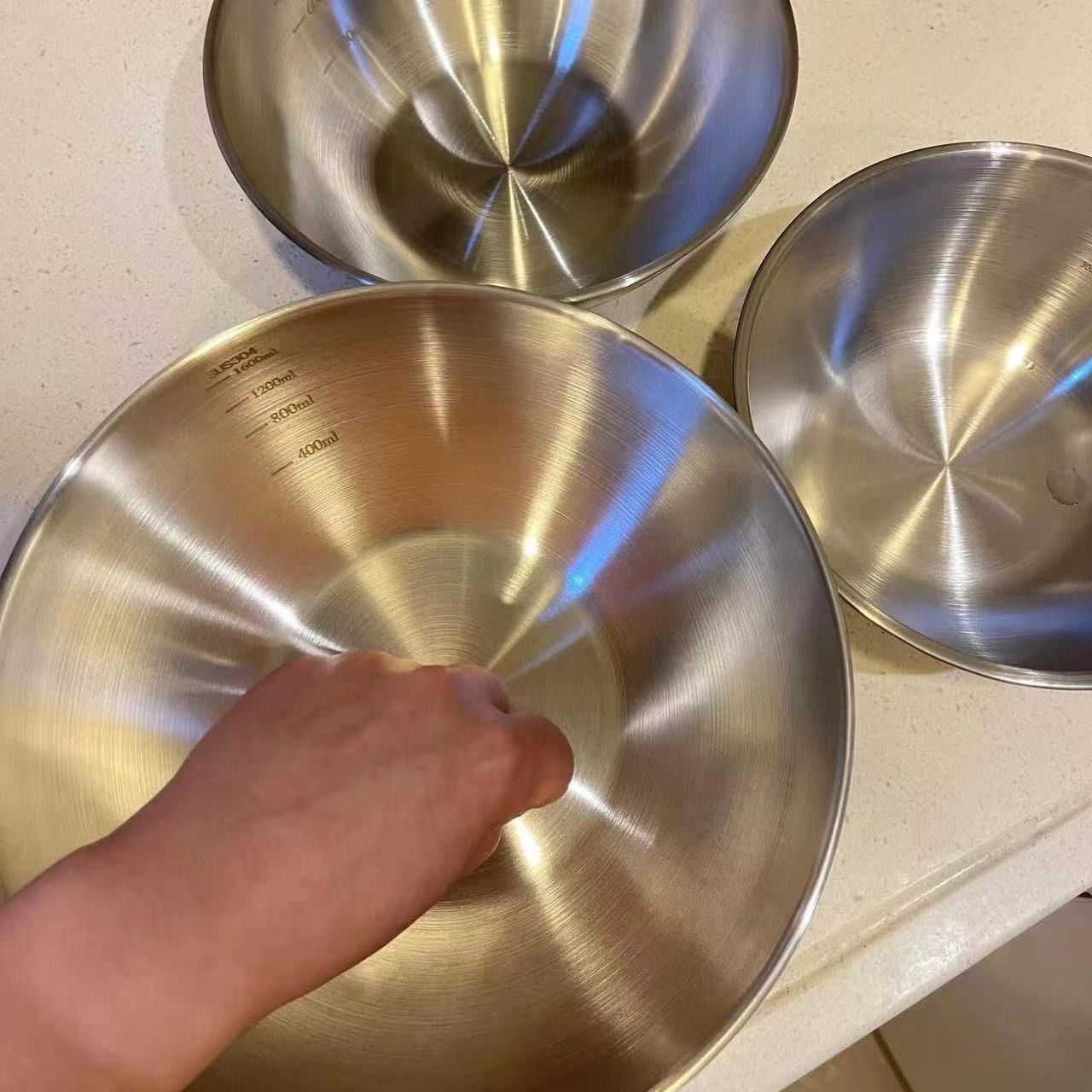 Set Mangkuk Stainless Steel 1- - Food Storage Home ulasan dan harga