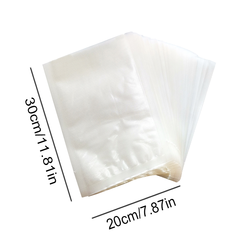 100 Buah Kantong Vakum 20x30cm - Food Storage Vacuum Bags ulasan dan harga