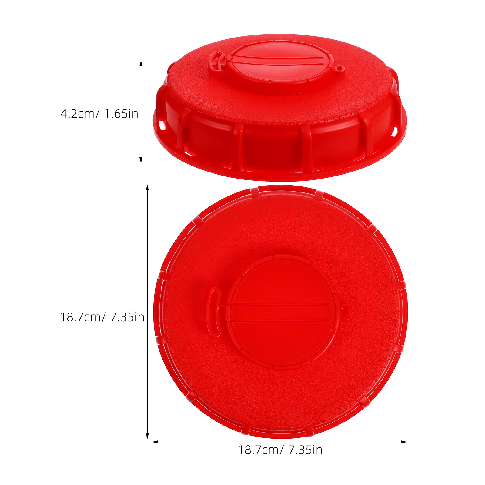 Tutup IBC Tote Merah 16.2cm AB - Food Storage Lid ulasan dan harga