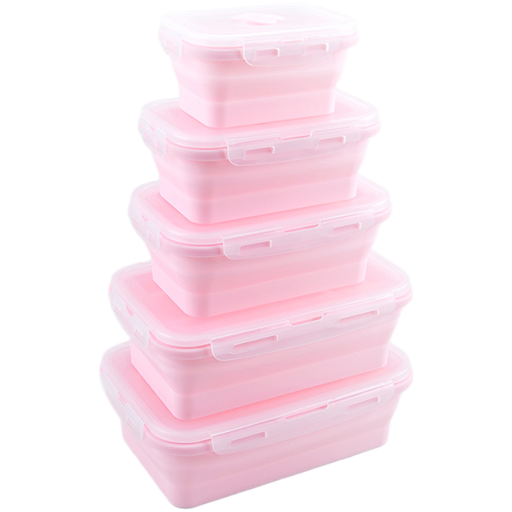 Set Kotak Makan Siang Silikon  - Set Food Storage ulasan dan harga