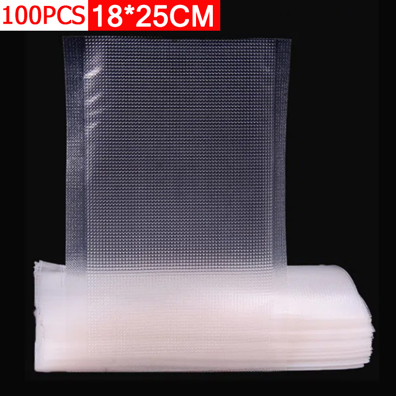 100 Buah Tas Vakum 18X25Cm Mes - Food Storage Vacuum Bags ulasan dan harga
