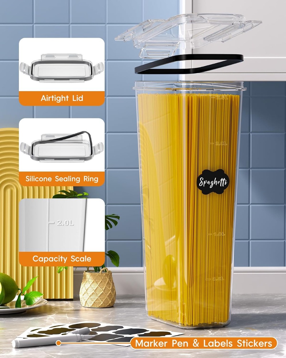 24 PCS Wadah Penyimpanan Makan - Food Storage Lid ulasan dan harga