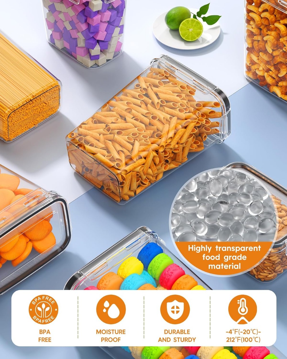 24 PCS Wadah Penyimpanan Makan - Food Storage Lid ulasan dan harga