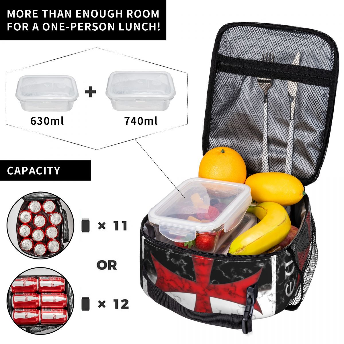 Tas Makan Siang Terisolasi Sim - Food Storage Medieval ulasan dan harga